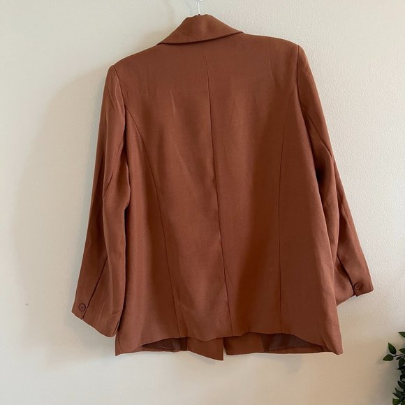 ALBERT RELAXED BLAZER BROWN - Picture 6 of 13